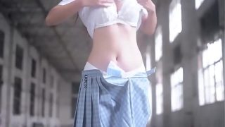 College girl show her sexy body in uniform – https://asiansister.com/